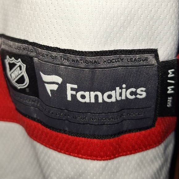 Fanatics Blue and Red Rangers #93 Zibanejad Jersey In A Mens Medium. NWT - Picture 2 of 11